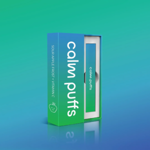 sour apple frost 🍏 + vitamin c vape