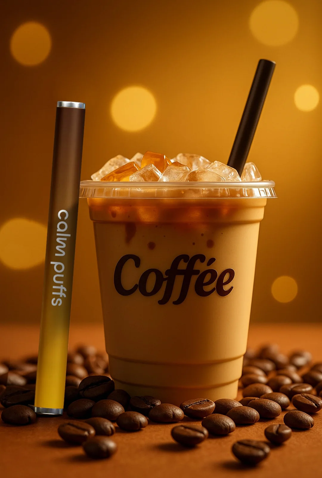 iced latte ☕️ + caffeine vape iced latte ☕️ + caffeine vape